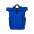 Рюкзак Byron 15,6 объемом 18 л со скручиваемым верхом, изготовленный из переработанного ПЭТ по стандарту GRS, синий, синий, переработанный полиэстер 600d
