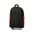 Рюкзак Chap с люверсом из полиэстера (600D), черный/красный, черный/красный, 100% полиэстер 600d