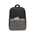 Рюкзак Merit со светоотражающей полосой и отделением для ноутбука 15.6'', темно-серый/серый, темно-серый/серый, 100% полиэстер