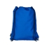 Рюкзак со шнурком Oriole из переработанного ПЭТ, синий, синий, переработанный пэт