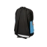 Рюкзак Chap с люверсом из полиэстера (600D), черный/голубой, черный/голубой, 100% полиэстер 600d
