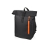 Рюкзак-мешок «Hisack», черный/оранжевый, черный/оранжевый, полиэстер