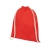 Рюкзак со шнурком Tenes из хлопка плотностью 140 г/м², красный