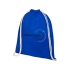 Рюкзак со шнурком Tenes из хлопка плотностью 140 г/м², синий, синий, хлопок