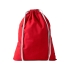 Рюкзак хлопковый «Oregon», красный, красный/белый, хлопок 100 г/м2