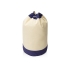 Рюкзак-мешок Indiana хлопковый, 180гр, натуральны/синий, натуральный/синий, 100% хлопок