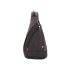 Рюкзак SWISSGEAR с одним плечевым ремнем, 25x15x45 см, 7 л, черный/серый, черный/серый, полиэстер