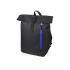 Рюкзак-мешок Hisack, черный/синий, черный/синий, полиэстер