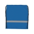 Рюкзак Россел, синий с черными шнурками, синий/серый/черный, полиэстер 210d