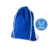 Рюкзак хлопковый «Oregon», ярко-синий, ярко-синий/белый, хлопок 100 г/м2