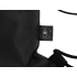 Рюкзак-мешок Reviver из нетканого переработанного материала RPET, черный, черный, нетканый переработанный материал