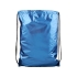 Блестящий рюкзак со шнурком Oriole, светло-синий, светло-синий, полиэстер