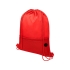 Сетчатый рюкзак со шнурком Oriole, красный, красный, полиэстер 210d