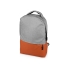 Рюкзак Fiji с отделением для ноутбука, серый/оранжевый, серый/оранжевый, полиэстер