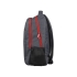 Рюкзак «Metropolitan», серый с красной молнией, серый/красный, полиэстер