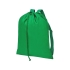 Рюкзак со шнурком и затяжками Oriole, зеленый, зеленый, полиэстер 210d