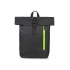 Рюкзак-мешок «Hisack», черный/зеленое яблоко, черный/зеленое яблоко, полиэстер