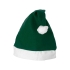 Новогодняя шапка, зеленый/белый, зеленый/белый, фетр