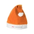 Новогодняя шапка, оранжевый/белый, оранжевый/белый, фетр
