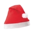 Новогодняя шапка, красный/белый, красный/белый, фетр, 100% полиэстер