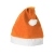 Новогодняя шапка, оранжевый/белый