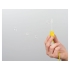 Ручка шариковая с емкостью для мыльных пузырей, желтый (Р), желтый, ас пластик