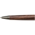 Шариковая ручка с деревянным корпусом Loure, черный/коричневый, черный/коричневый, металл/дерево
