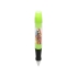 Королевская шариковая ручка со светодиодами и скрепками, зеленый, зеленый, пластик