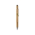 Ручка-стилус из бамбука Tool с уровнем и отверткой, натуральный, серебристый, бамбук, металл
