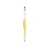 Многофункциональная ручка Kylo, желтый, желтый/серебристый, абс пластик