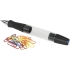 Королевская шариковая ручка со светодиодами и скрепками, черный, черный, пластик