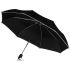 Зонт складной Уоки, черный/белый (Р), черный/белый, эпонж/металл/пластик