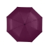 Зонт Alex трехсекционный автоматический 21,5, бургунди/серебристый, бургунди/серый, полиэстер, металл, пластик