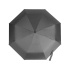 Зонт-автомат складной Reviver, светло-серый, светло-серый, купол - 190т эпонж из rpet, каркас - сталь, спицы - стекловолокно