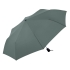 Зонт складной 5560 Format полуавтомат, серый, серый, купол - эпонж, каркас - сталь, ручка - мягкий пластик
