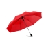 Зонт складной 5512 Asset полуавтомат, серый, серый, купол - эпонж , каркас - сталь,  ручка - soft touch