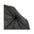 Автоматический складной зонт Stark-mini, черный/оранжевый, черный/оранжевый, эпонж полиэстер