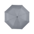 Зонт Alex трехсекционный автоматический 21,5, серый, серый, полиэстер, металл, пластик
