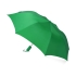 Зонт складной Tulsa, полуавтоматический, 2 сложения, с чехлом, зеленый, зеленый, купол- полиэстер, каркас-сталь, спицы- сталь, ручка-пластик