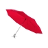 Зонт Леньяно, красный (Р), красный/серебристый, эпонж/металл/пластик