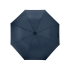 Зонт складной Андрия, синий, синий/черный/серебристый, нейлон/металл/пластик