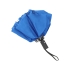 Зонт складной полуавтомат, ярко-синий, ярко-синий, полиэстер эпонж