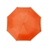 Зонт складной Tulsa, полуавтоматический, 2 сложения, с чехлом, оранжевый, оранжевый, купол- полиэстер, каркас-сталь, спицы- сталь, ручка-пластик