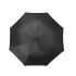Зонт складной Tulsa, полуавтоматический, 2 сложения, с чехлом, черный, черный, купол- полиэстер, каркас-сталь, спицы- сталь, ручка-пластик