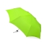 Зонт складной Tempe, механический, 3 сложения, с чехлом, зеленое яблоко, зеленое яблоко, купол- полиэстер, каркас-металл, спицы- фибергласс, ручка-пластик