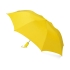 Зонт складной Tulsa, полуавтоматический, 2 сложения, с чехлом, желтый, желтый, купол- полиэстер, каркас-сталь, спицы- сталь, ручка-пластик