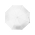 Зонт складной Tulsa, полуавтоматический, 2 сложения, с чехлом, белый, белый, купол- полиэстер, каркас-сталь, спицы- сталь, ручка-пластик