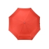 Зонт складной Tempe, механический, 3 сложения, с чехлом, красный, красный, купол- полиэстер, каркас-металл, спицы- фибергласс, ручка-пластик