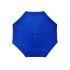 Зонт складной Tempe, механический, 3 сложения, с чехлом, синий, синий, купол- полиэстер, каркас-металл, спицы- фибергласс, ручка-пластик