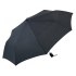 Зонт складной 5560 Format полуавтомат, черный, черный, купол - эпонж, каркас - сталь, ручка - мягкий пластик